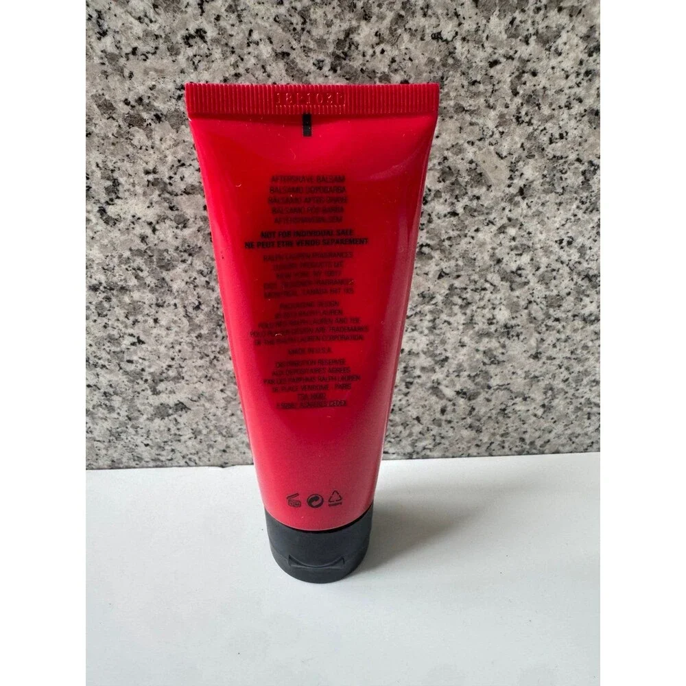 Polo Red Intense After Shave Balm By Ralph Lauren 3.4oz/100ml New Without Box